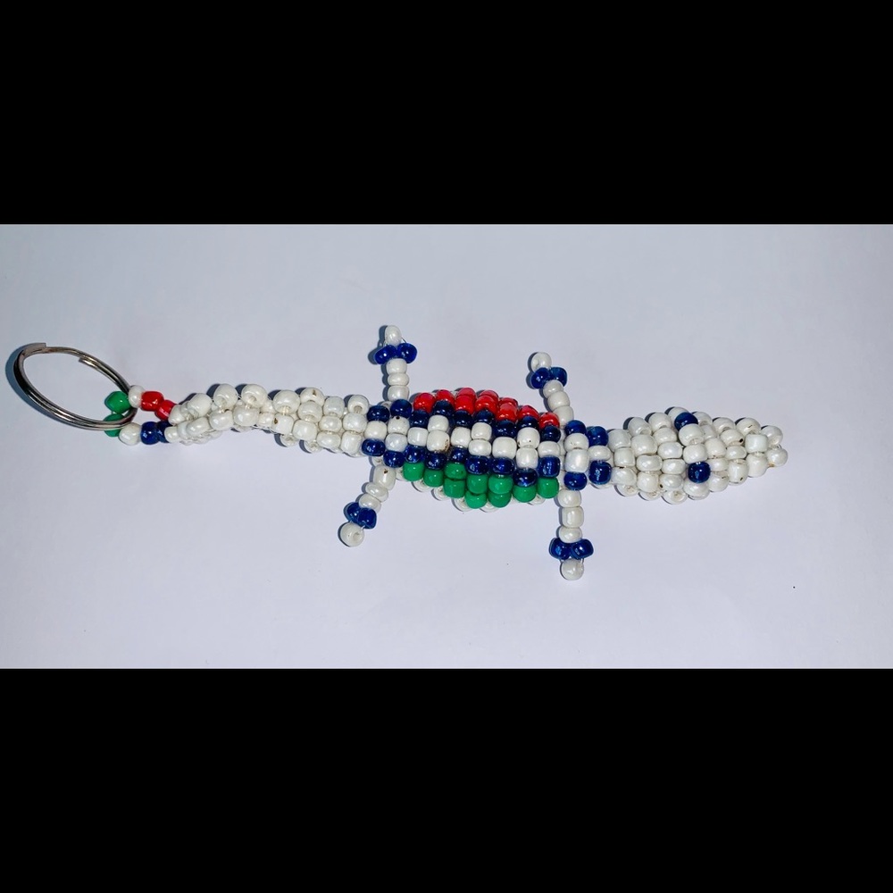 🐊🔑Beaded Alligator Keyring🔑🐊